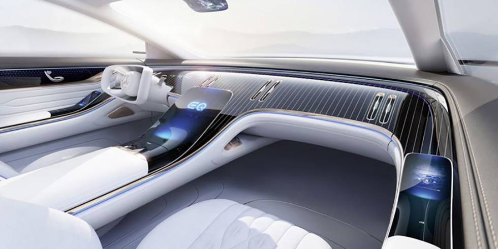 Vision EQS es el concepto de coche eléctrico de lujo de Mercedes ...