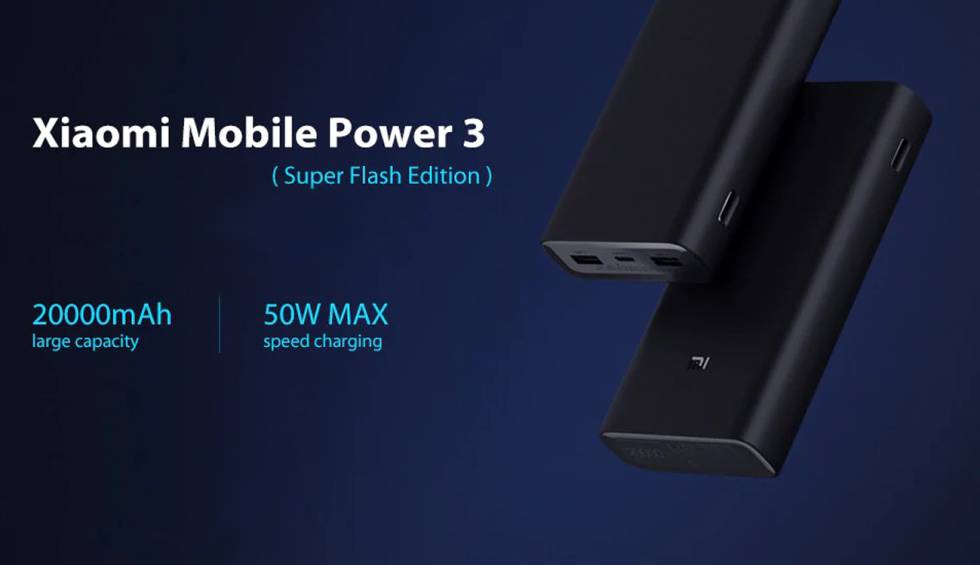 Xiaomi lanza una nueva batería externa, donde podrás conectar hasta el  portátil, Gadgets