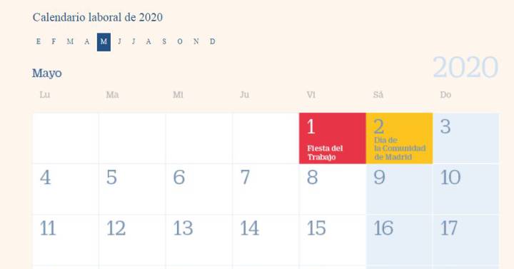 Calendario Mayo 2020 Para Imprimir Estados Unidos