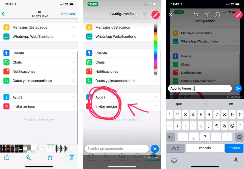 WhatsApp para iOS se actualiza con nuevas funciones de dibujo, notas de voz  y emojis | Lifestyle | Cinco Días