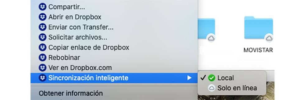 Creyente Soledad laringe Dropbox: cómo ahorrar espacio en el disco duro sin dejar de ver todo lo que  tienes | Lifestyle | Cinco Días