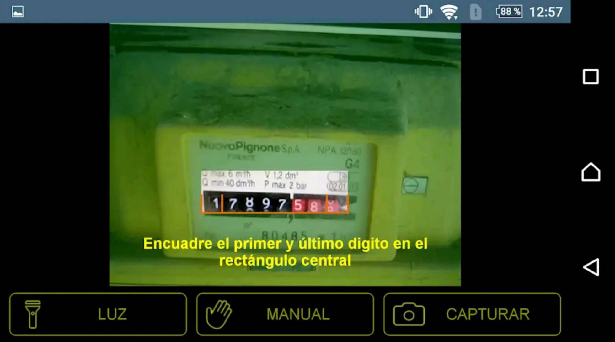 Cómo hacer 'la lectura del gas' con el móvil para enviarla a tu