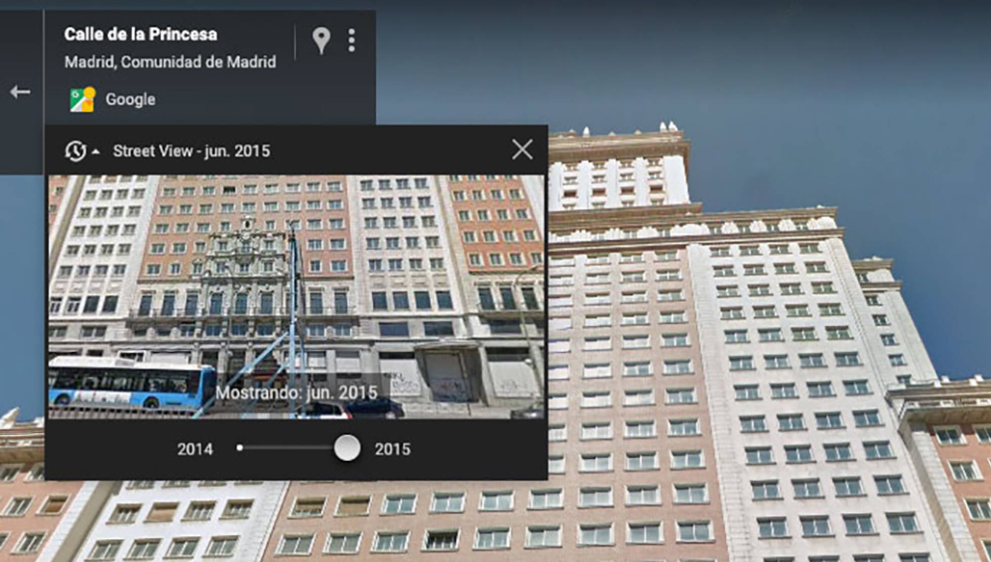 Viaja en el tiempo con Google Maps y mira cómo cambia tu ciudad Lifestyle Cinco Días