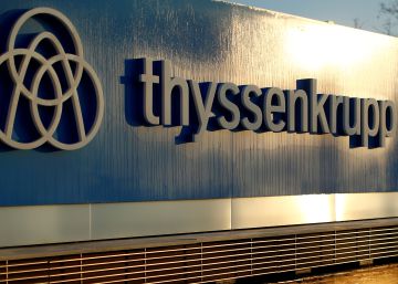 Thyssenkrupp cae un 13,6% en Bolsa tras anunciar que suspende el dividendo