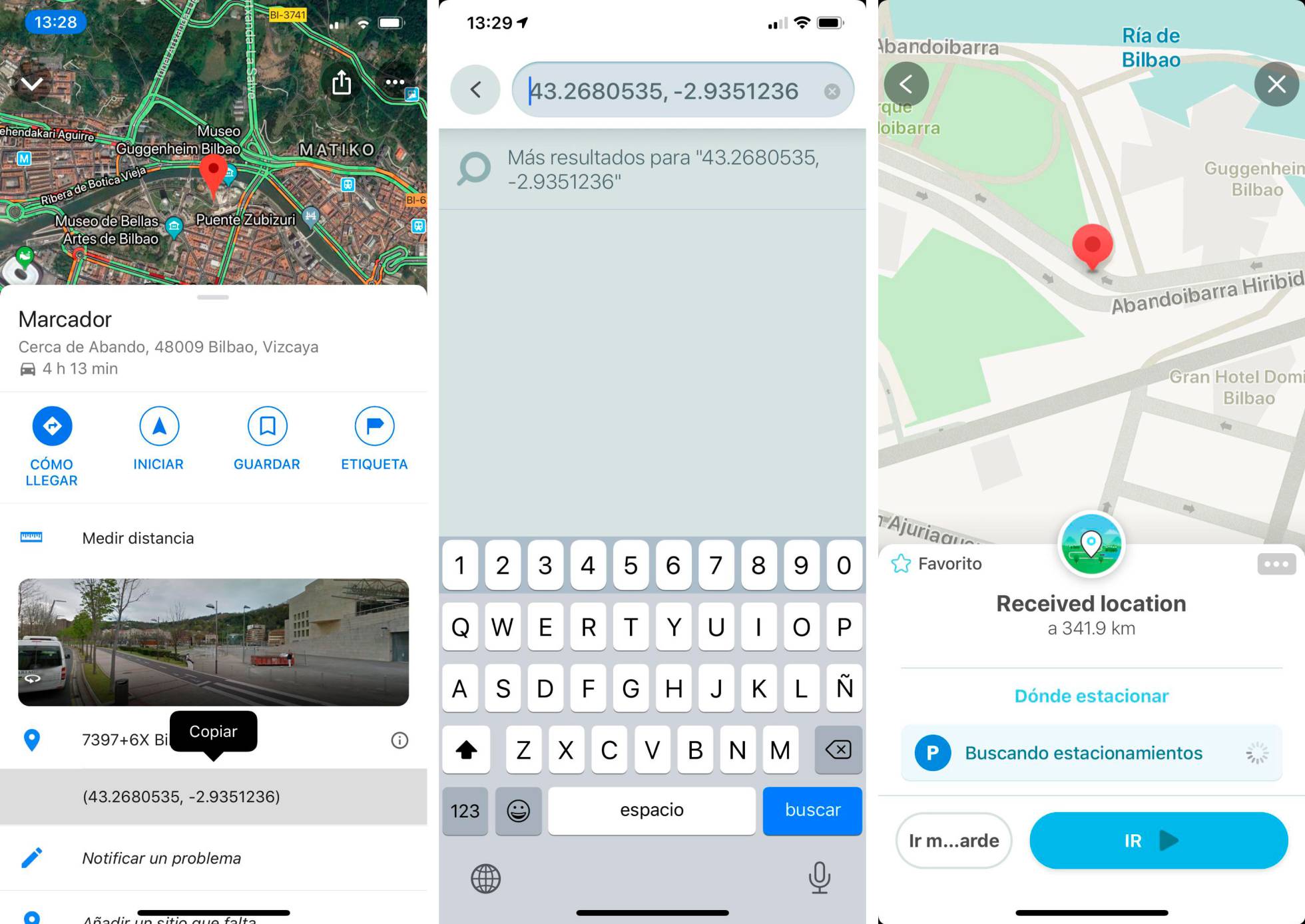 Cómo transferir ubicaciones de Google Maps a Waze al instante