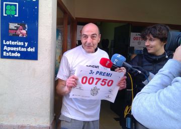 Un hombre gana 18 millones del tercer premio en Lleida