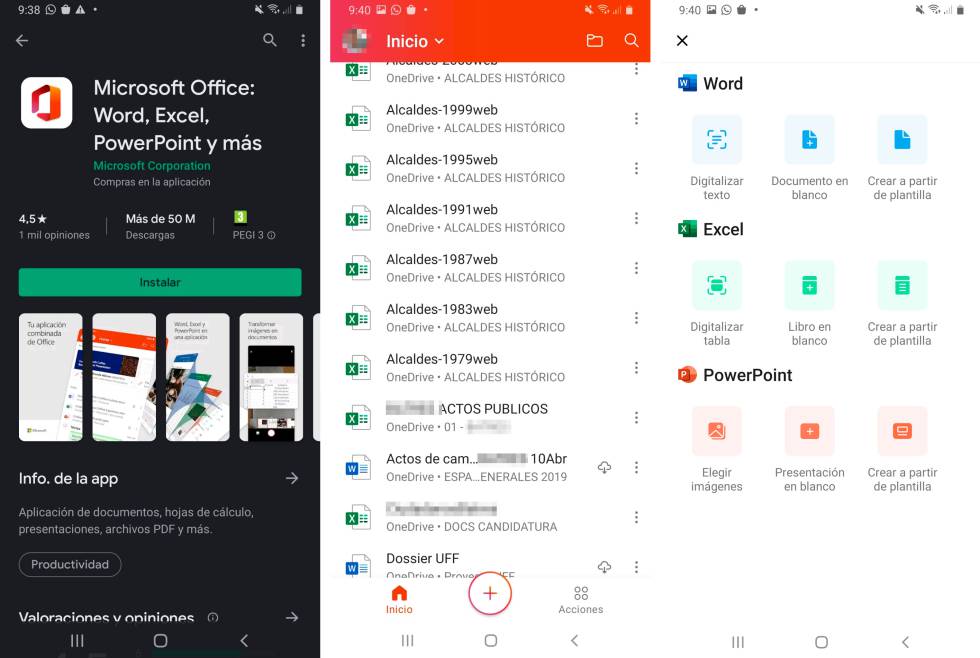 Microsoft unifica Office en Android con una app que incluye Word, Excel y  Powerpoint | Lifestyle | Cinco Días