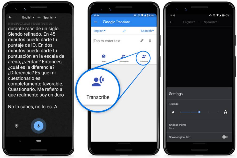 El Traductor de Google transcribe en tiempo real a otros | Lifestyle | Cinco Días