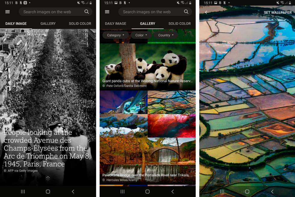 Usa miles de fotos gratis de Bing como wallpapers en tu móvil Android |  Lifestyle | Cinco Días
