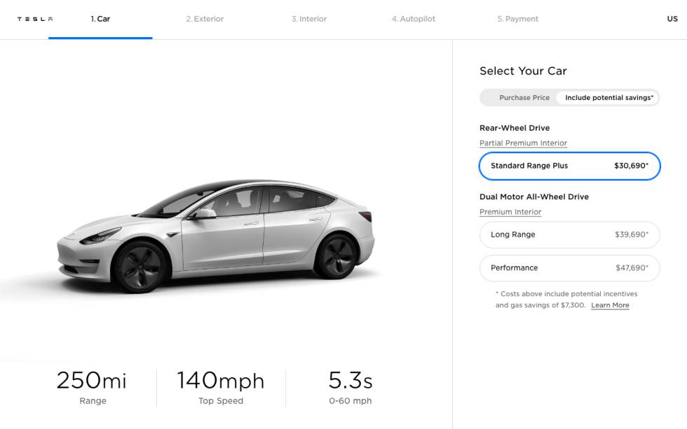 Fahrenheit Peculiar encuentro Tesla recorta por sorpresa el precio de sus Model 3, S y X, ¿sabes dónde? |  Motor | Cinco Días