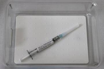 Vacuna en pruebas para el Covid de CureVac.
