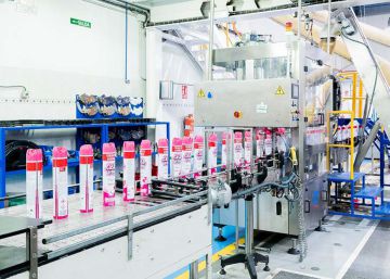 Instalación productiva de Zelnova Zeltia