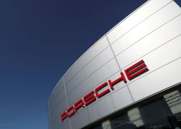 Concesionario de Porsche en Bruselas.