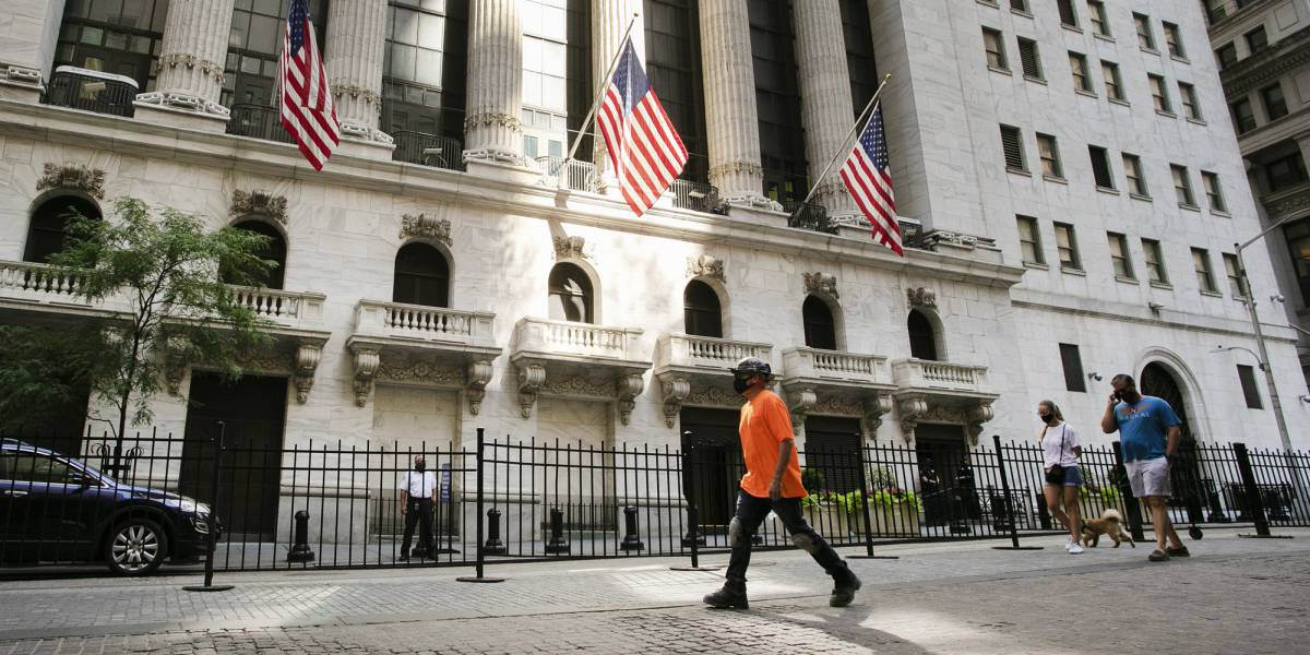 Imagen de la Bolsa de Nueva York. 