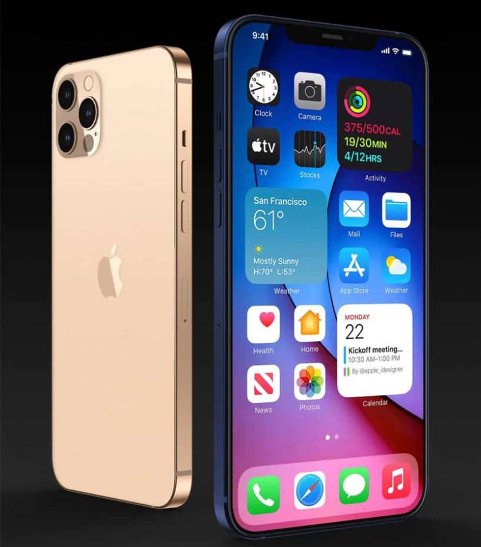 Nuevos renders muestran cómo se verán los iPhone 12 Pro de