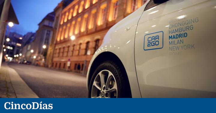 Car2go triplica pérdidas en España y recibe aportaciones por 9,5 millones