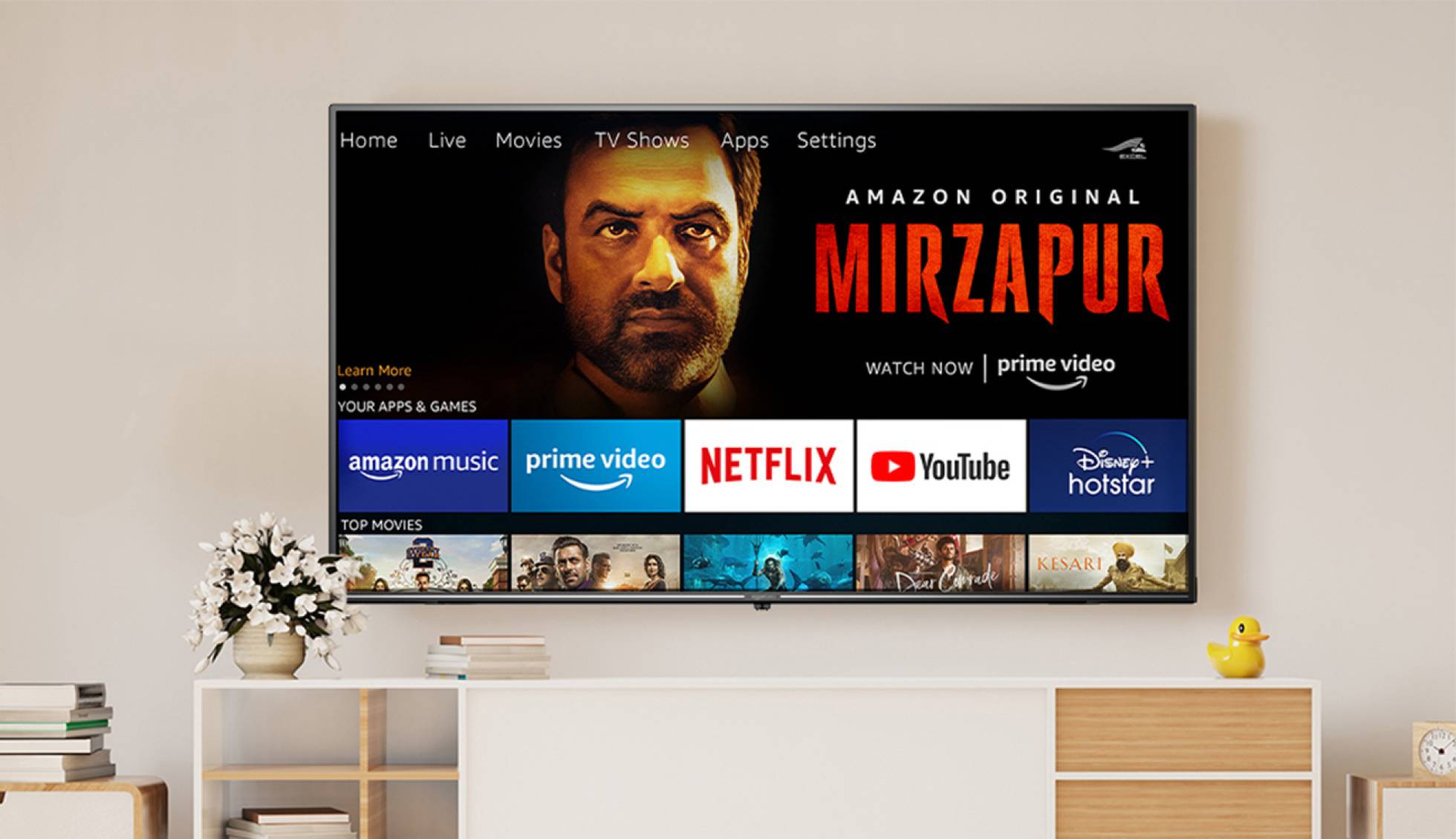 Amazon lanza un televisor propio bajo la marca AmazonBasics Smart TV