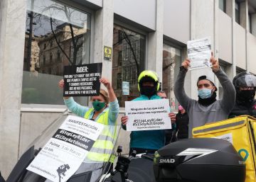 Más de 2.000 repartidores piden que la 'ley de Rider' incluya la opción de poder ser autónomo