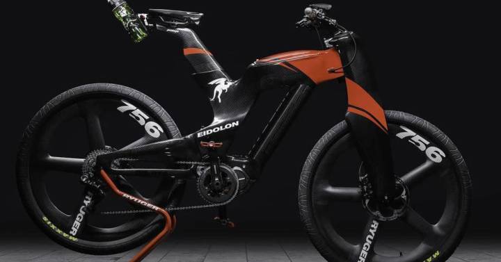 Bastante proteína métrico Ryuger Eidolon BR-RTS, la bicicleta de fibra de carbono convertida en arte  | Motor | Cinco Días