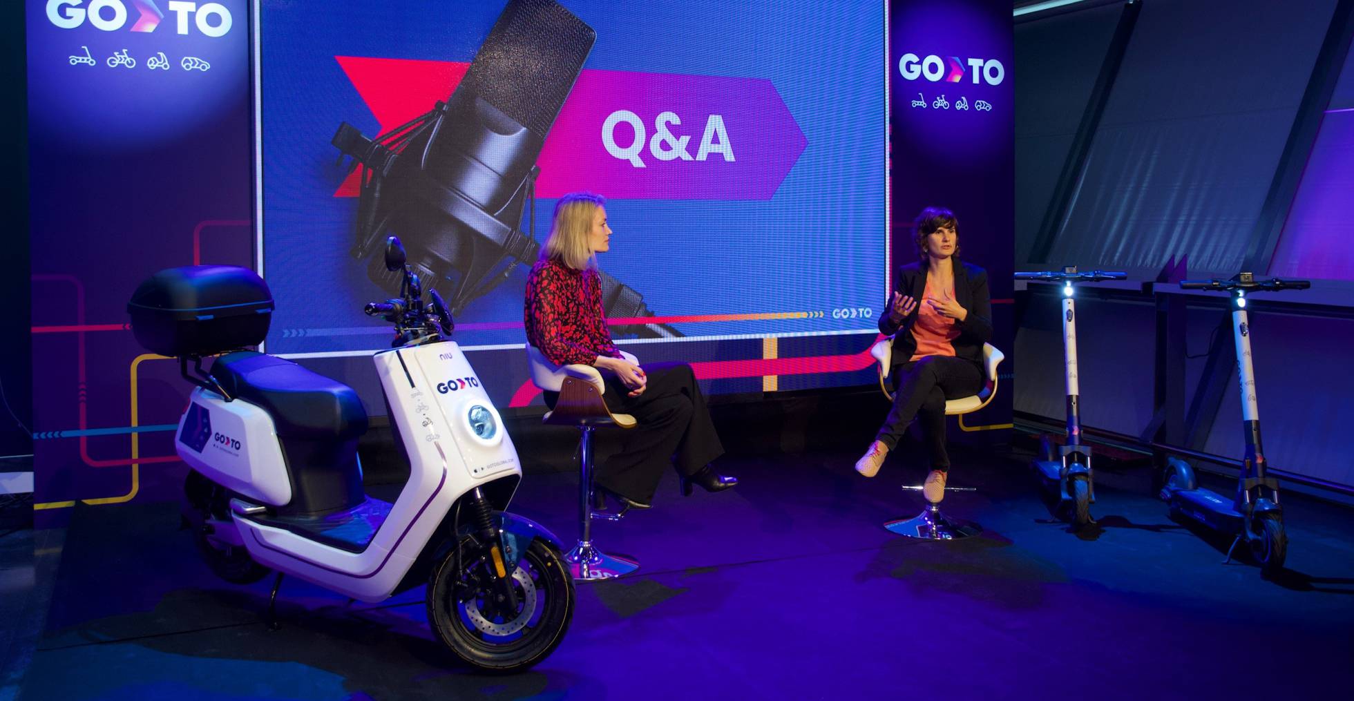 GoTo lanza en Madrid una flota multimodal de 1.200 coches, motos y