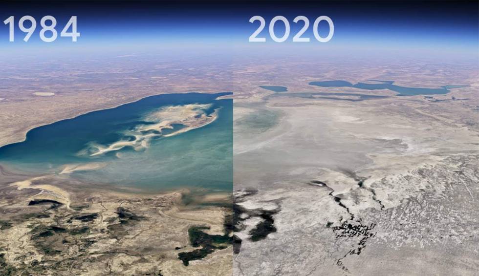 Google Earth Time-lapse: viaja 37 años atrás en el tiempo y mira cómo ha  cambiado el planeta | Lifestyle | Cinco Días