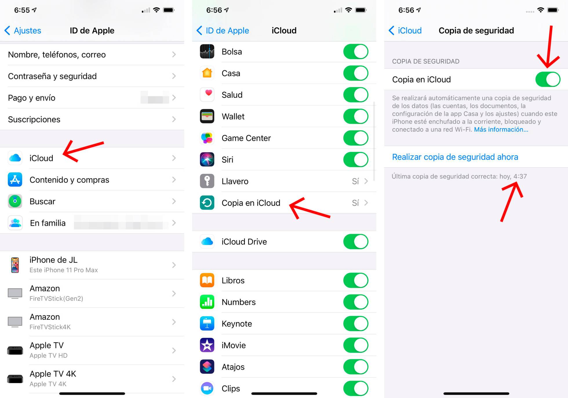 Cómo activar y automatizar las copias de seguridad en tu iPhone a través de iCloud Lifestyle