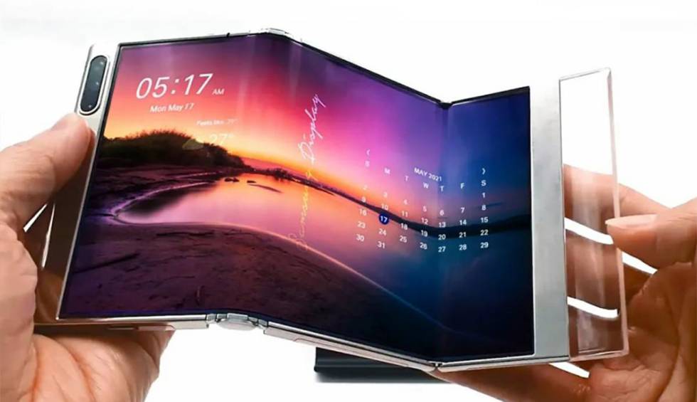 Samsung muestra al mundo su nueva tecnología de pantalla plegable  revolucionaria | Smartphones | Cinco Días