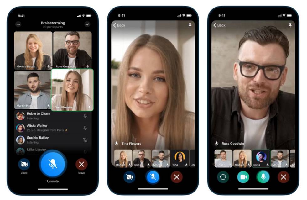 Las videollamadas grupales de Telegram están más cerca que nunca
