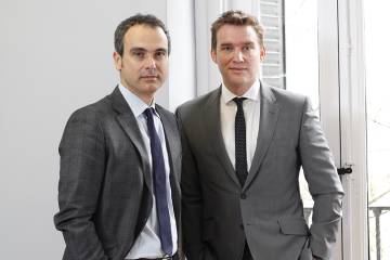 Partnerzy założyciele PHI Industrial, Jordi Presio i Alexander Witt
