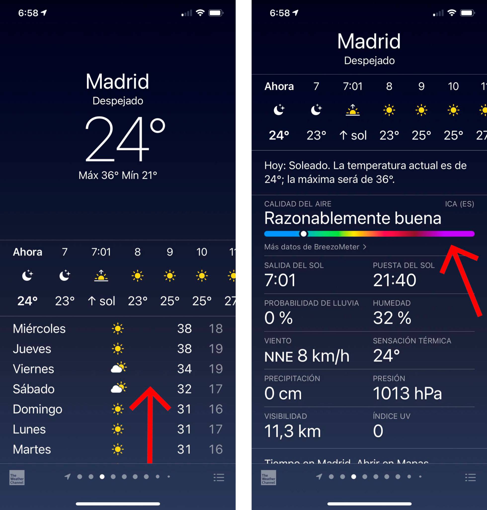 Llega la información de la calidad del aire a tu iPhone, ¿sabes cómo Llega la información de la calidad del aire a tu iPhone, ¿sabes cómo