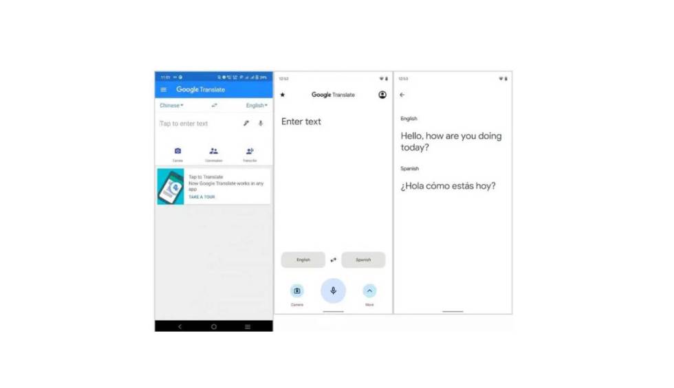 Por fin! Google cambiará la anticuada interfaz de su traductor para Android  | Lifestyle | Cinco Días