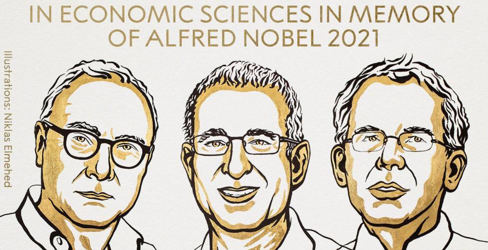 Card, Imbens y Angrist ganan el Premio Nobel de Economía 2021 por sus  estudios de mercado laboral | Economía | Cinco Días