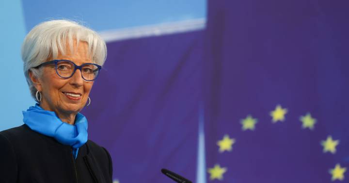 Lagarde descarta subir tipos en 2022 y tensiones inflacionistas a medio plazo