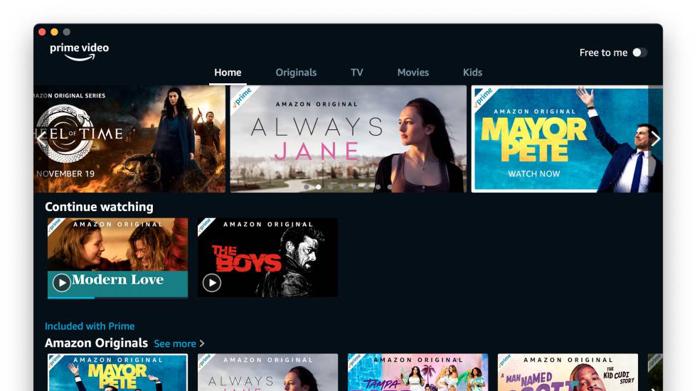 Comparar flotante metal Amazon Prime Video ya tiene su propia aplicación nativa para los nuevos Mac  | Smart TV | Cinco Días