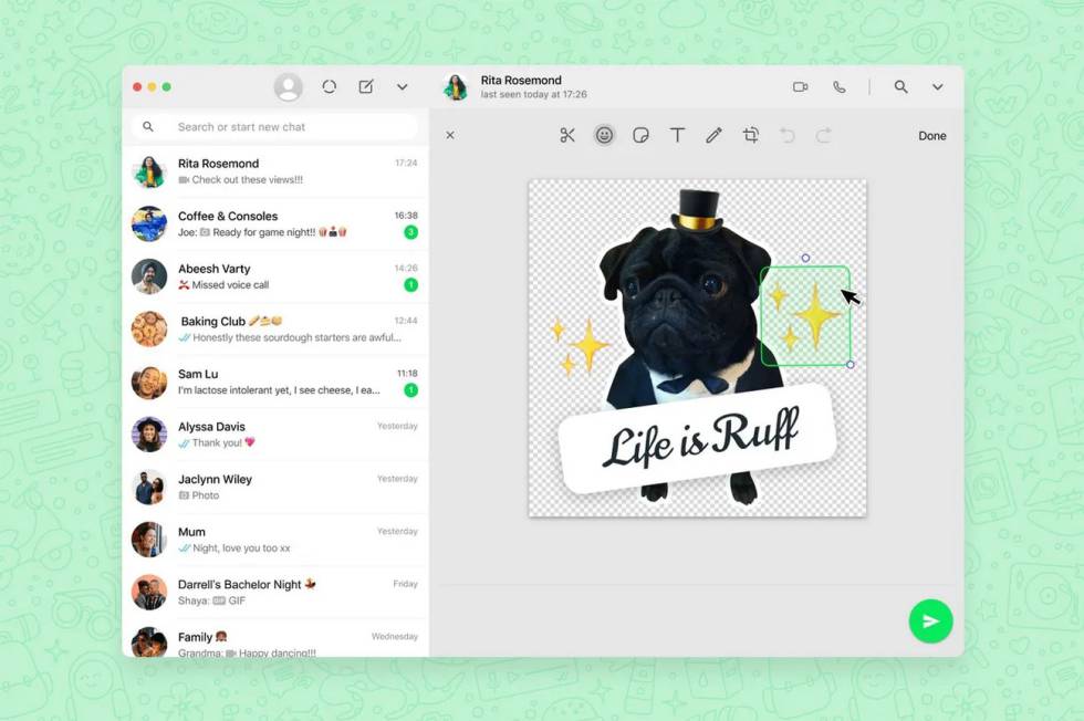 historia Polémico Cesta WhatsApp Web ahora te permite crear tus propios stickers | Lifestyle |  Cinco Días