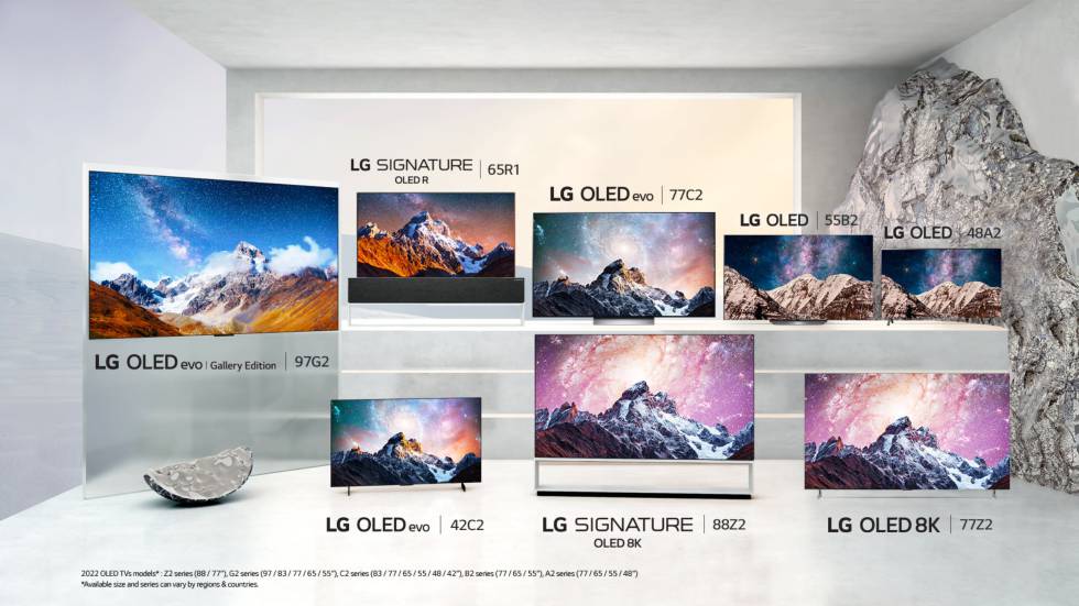 LG presenta sus nuevas Smart TV OLED para 2022 con un modelo de ¡97  pulgadas! | Smart TV | Cinco Días