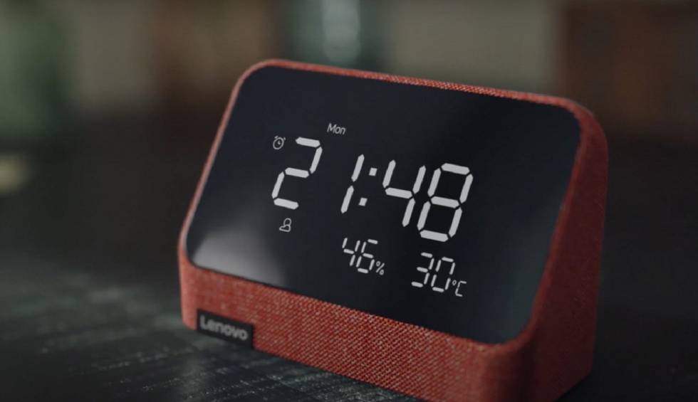 Lenovo presenta su nuevo despertador inteligente con Alexa integrado |  Gadgets | Cinco Días