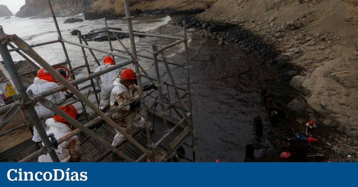 Repsol initiates legal action against the owner of the ship for the oil spill in Peru