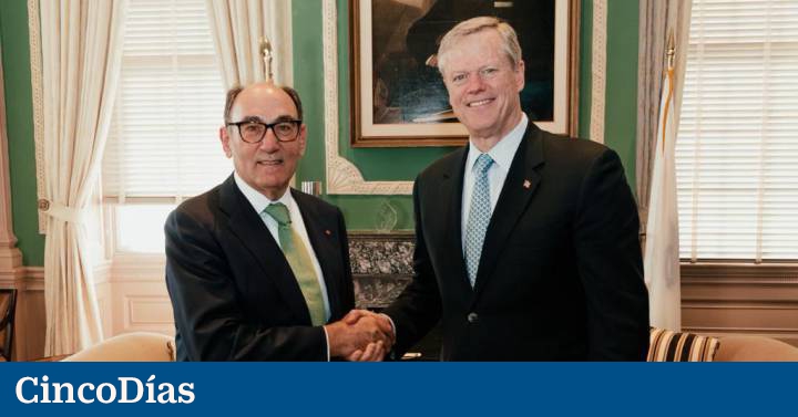 Galán presents Iberdrola’s macro-investment for 10,000 million to the governor of Massachusetts |  companies