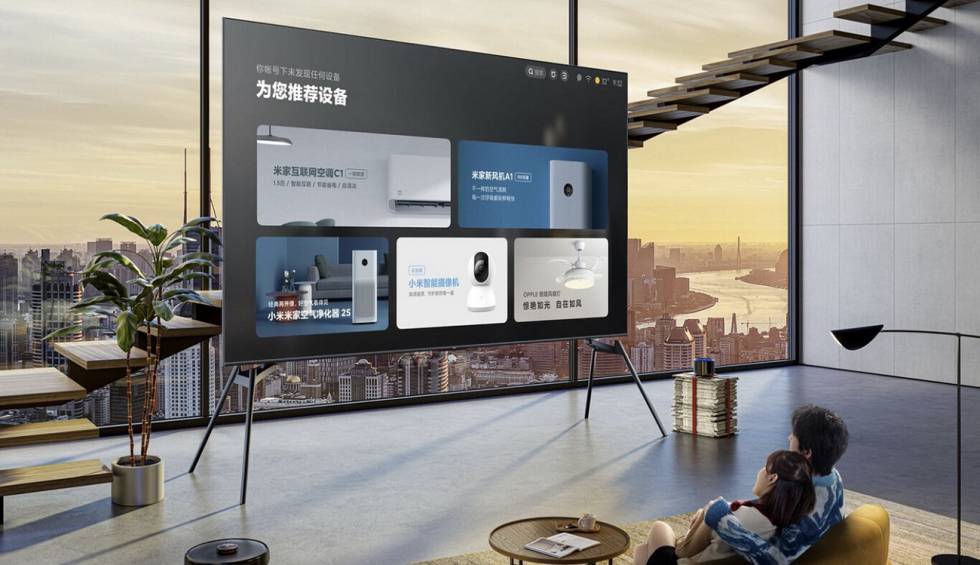 ciclo laberinto perturbación Xiaomi presenta una Smart TV de 100 pulgadas perfecta para usarla de cine  en casa | Smart TV | Cinco Días