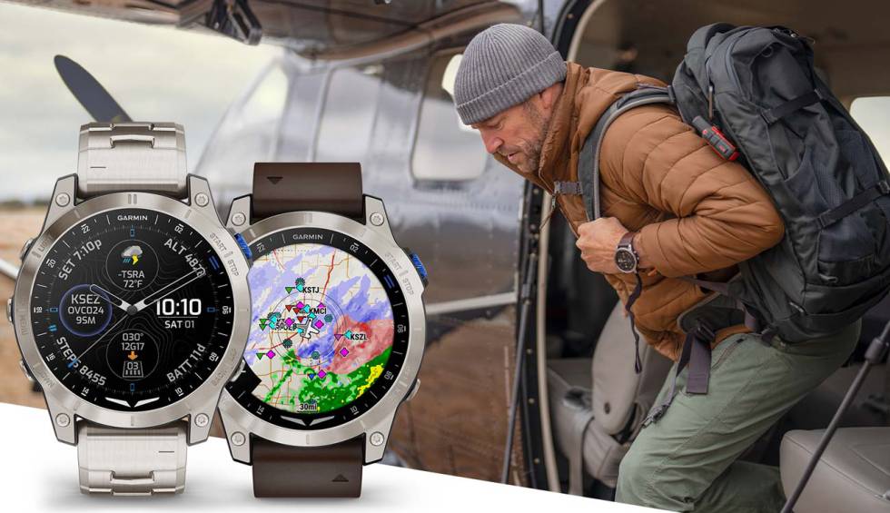 Te gusta volar? El nuevo smartwatch Garmin D2 Mach 1 es para ti, Gadgets