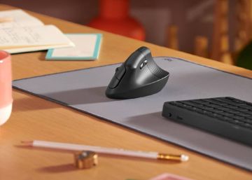 Logitech Lift: un ratón ergonómico con el que trabajar durante horas