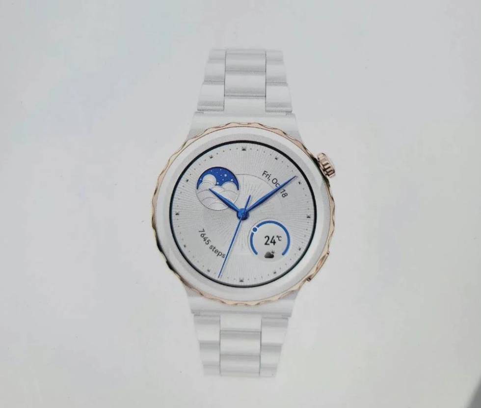 Huawei Watch GT 3 Pro in white color