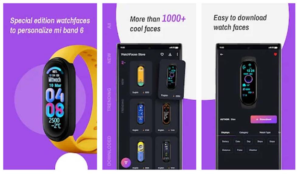 WatchFaces Store App for Mi Band 6