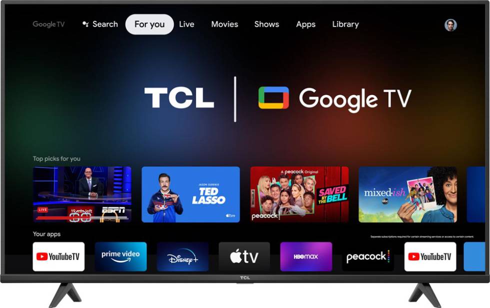 TCL Smart TV with Google TV