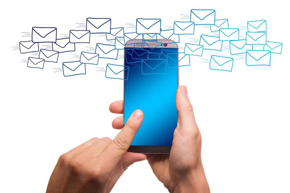 Spam messages on smartphone
