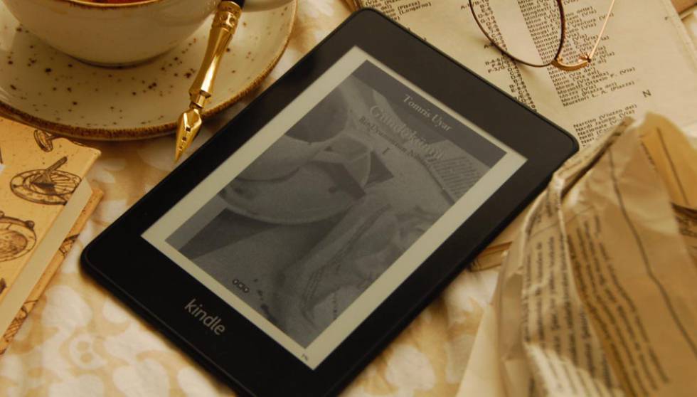 Image on Kindle screen