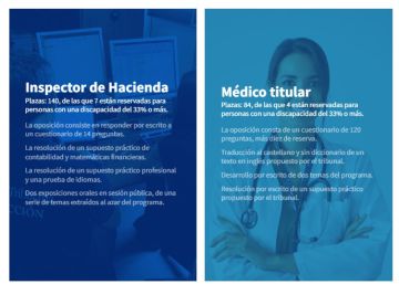 Estas son las bases para presentarse a las oposiciones de médico, policía e inspector de Hacienda