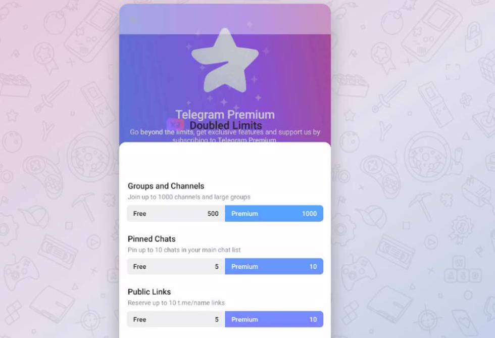Double news Telegram Premium