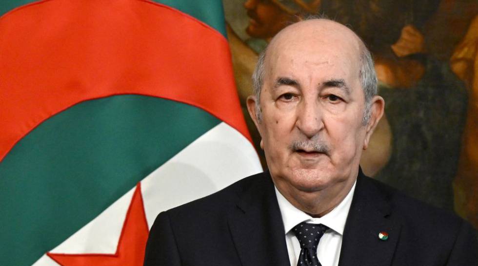 Der algerische Präsident Abdelmadjid Tebboune.